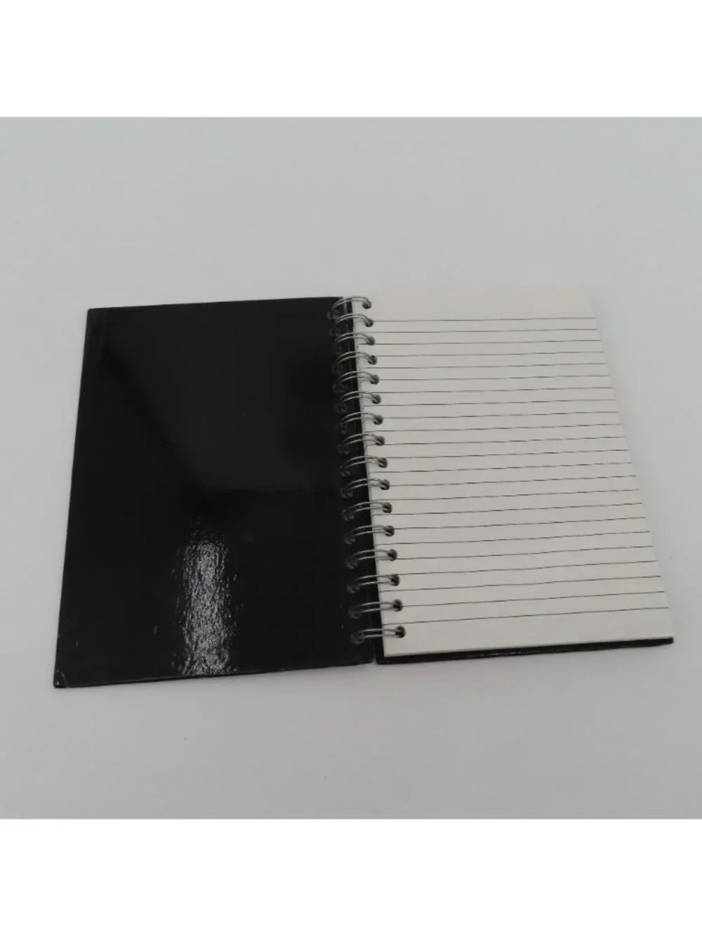 Y2K Old Navy Halloween Felt Bats Spiderweb Spiral Journal Notebook 6in x 8.5in